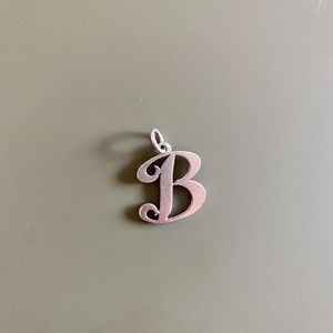 James Avery Large Script Initial "B" Charm